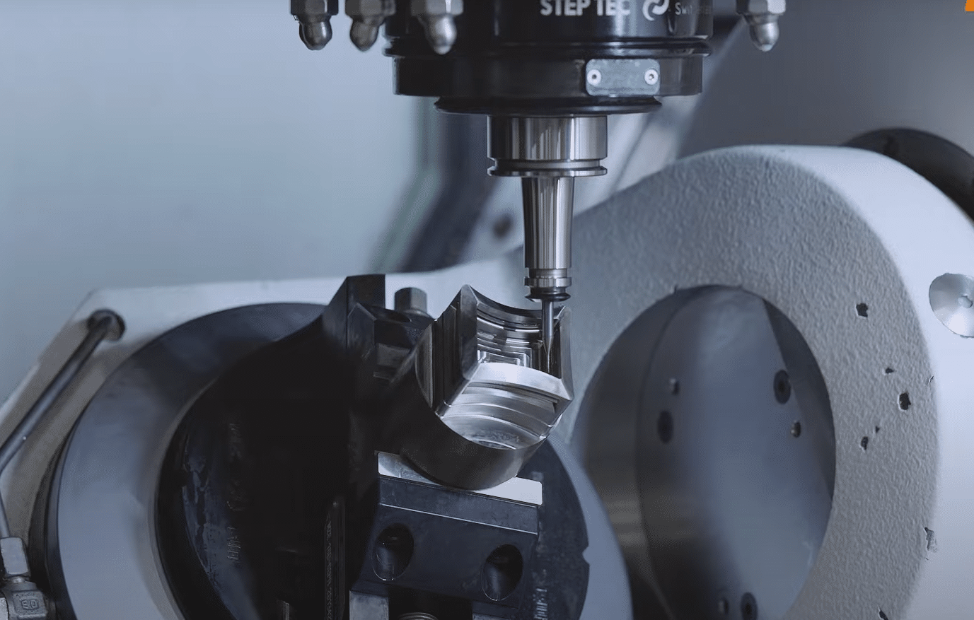 Machining of high-precision mechanical parts